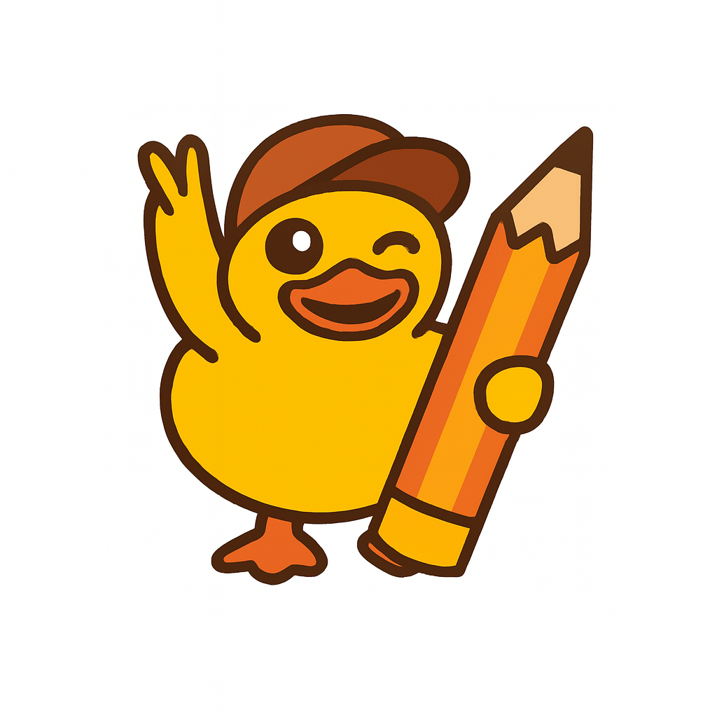 QuickDuck Coloring Pages